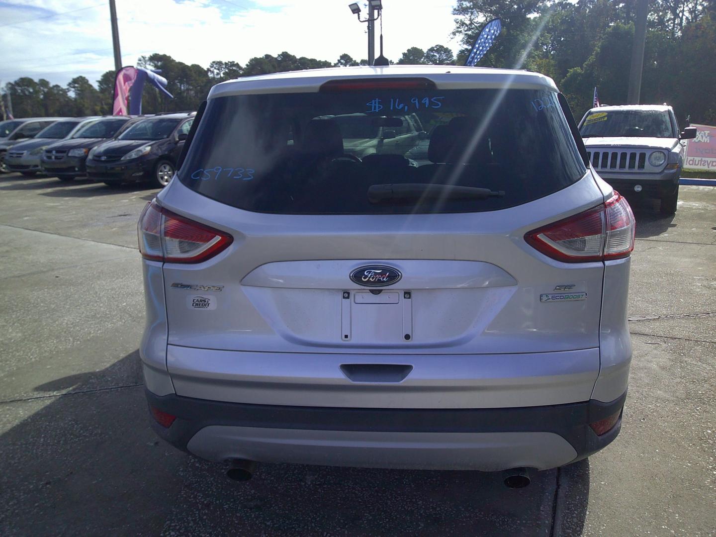 2015 SILVER FORD ESCAPE SE (1FMCU0GX7FU) , located at 10405 Abercorn Street, Savannah, GA, 31419, (912) 921-8965, 31.988262, -81.131760 - Photo#3